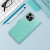 Kabura MEZZO Book do IPHONE 15 mandala zielony