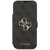 Etui Guess Book 4G Metal Logo na iPhone 17 Pro Max - czarne