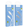 HOCO kabel Typ C do Typ C 3A 60W X107 1 m biały