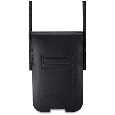 Torebka BMW Phone Pouch Blue Stripes czarne