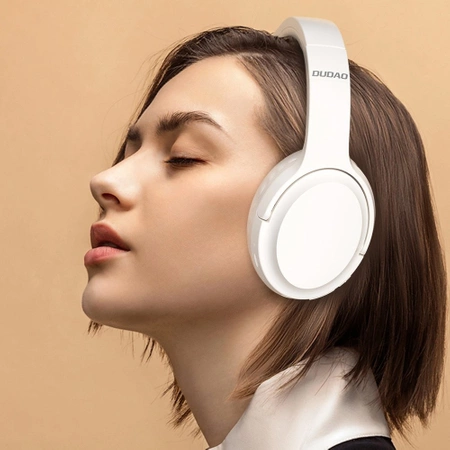Słuchawki nauszne bezprzewodowe ANC Dudao X22Pro - białe
