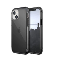 Raptic X-Doria Air Case iPhone 14 gepanzerte Hülle grau