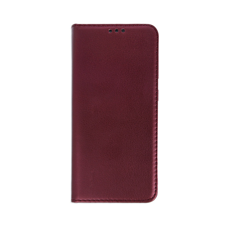 Etui Smart Magnetic do iPhone SE 2024 burgundowe