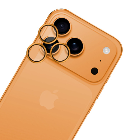 Apple iPhone 17 Pro /17 Pro Max- HARDY Lens Protection Pro  Orange