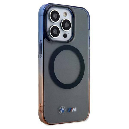 BMW Gradient Bumper MagSafe Hülle für iPhone 15 Pro Max – grau