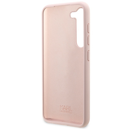 Karl Lagerfeld Silicone NFT Ikonik - Etui Samsung Galaxy S23 (różowy)