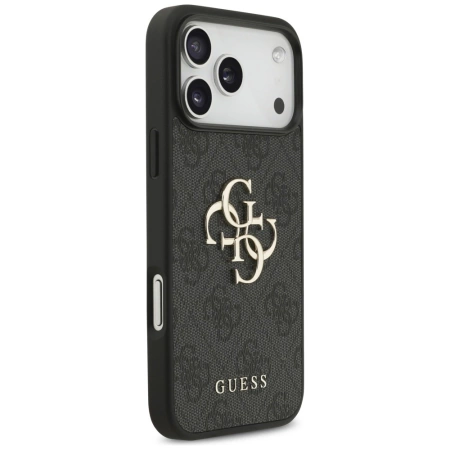 Etui Guess 4G Big Logo do iPhone 17 Pro Max - czarne