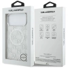 Karl Lagerfeld IML KL Monogram MagSafe Case for iPhone 17 Pro Max - White
