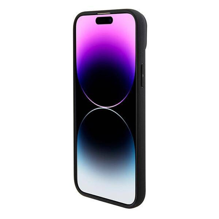 Etui BMW Signature Logo Imprint MagSafe do iPhone 15 - czarne