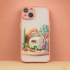 Nakładka Ultra Trendy do iPhone 14 Pro 6,1&quot; Travel różowa