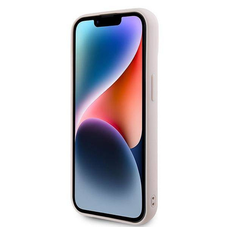 Karl Lagerfeld nakładka do iPhone 15 Plus 6,7" KLHCP15M3DMBKCP różowe HC 3D Logo Glitter