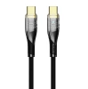 JELLICO kabel B20 USB-C - USB-C PD 66W 1M Czarny