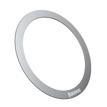 Baseus Halo Series magnetic ring (2 pcs / package) silver (PCCH000012)
