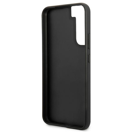 Guess GUHCS22SG4GFGR S22 S901 gray / gray hard case 4G Metal Gold Logo