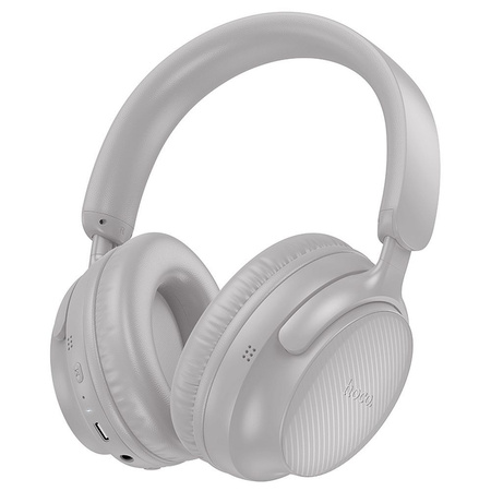 HOCO słuchawki bezprzewodowe bluetooth nagłowne W53 szare