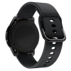 Silikonarmband TYS Band für Samsung Galaxy Watch 40 / 41 / 42 / 43 / 44 mm - schwarz