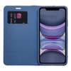Kabura LUNA Book Carbon do IPHONE 14 niebieski