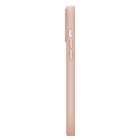 UNIQ etui Lino Hue iPhone 13 Pro Max 6,7" różowy/blush pink MagSafe