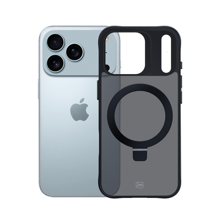 Apple iPhone 17 Pro Max - 3mk Smoke Case Mag&Stand
