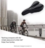 Rockbros LF047-S silicone gel bicycle seat cover size M - black