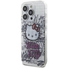 Hello Kitty IML Kitty On Bricks Graffiti Hülle für iPhone 15 Pro – weiß