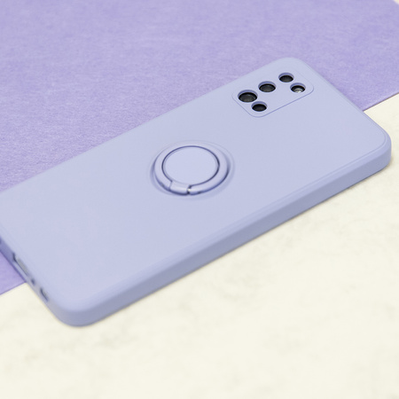 Nakładka Finger Grip do Samsung Galaxy A16 4G / A16 5G jasnofioletowa