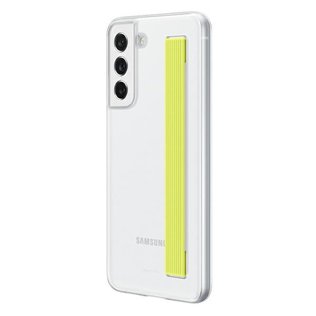 Samsung clear strap cover case for samsung galaxy s21 fe white (ef-xg990cwegww)