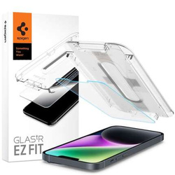 SPIGEN GLAS.TR EZ FIT IPHONE 15 PLUS CLEAR 2-PACK