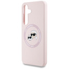 KARL LAGERFELD SAMSUNG S25+ MAGSAFE KLHMS25MSKCHTCP DOUBLE HEADS PINK