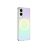 AmazingThing Minimal Mag Case with Magnetic Ring for Samsung Galaxy S25 Edge - Iridescent