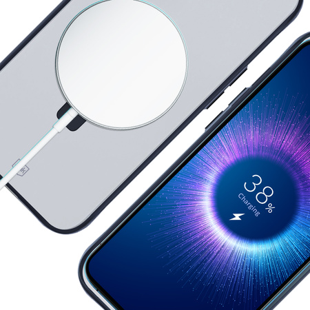 3MK Smoke Case iPhone 16 Magsafe & Stand