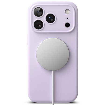 RINGKE SILICONE MAGNETIC MAGSAFE IPHONE 17 PRO LIGHT PURPLE