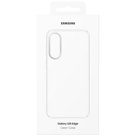 Etui Samsung Clear Case do Galaxy S25    Edge przezroczysty