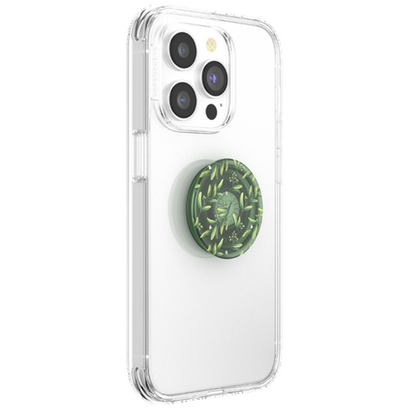 Uchwyt i podstawka do telefonu           Popsockets PlantCore Grip Olive zielony 807373