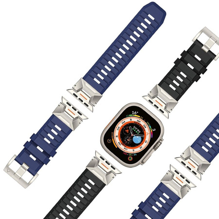 WiWU - Pasek do smartwatcha Wi-WB012 Urban Watch Band 42/44/45/49mm - granatowy