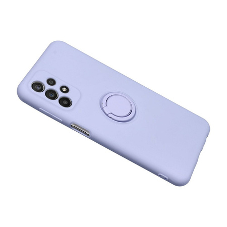 Futerał SILICONE RING do SAMSUNG Galaxy A15 5G fioletowy