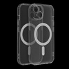Futerał FROST MAG COVER z ochroną aparatu kompatybilny z MagSafe do IPHONE 14 Pro transparentny