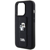 Karl Lagerfeld nakładka do iPhone 13 Pro 6,1&quot; KLHCP13LGSAKCPK HC GRIPSTAND SAFFIANO KC PINS czarna