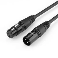 Ugreen Audio-Verlängerungskabel Mikrofonkabel Mikrofon XLR (weiblich) - XLR (männlich) 2 m (AV130)
