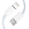 Wall Charger 2x USB-C PD 35W + Cable USB-C - Lightning white