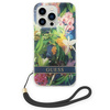 Original Case IPHONE 14 PRO Guess Hardcase Flower Strap (GUOHCP14LHFLSB) blue