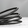  Nylonowy kabel przewód USB Micro Baseus cafule 1.5A 2 M CAMKLF-CG1 czarno- szary