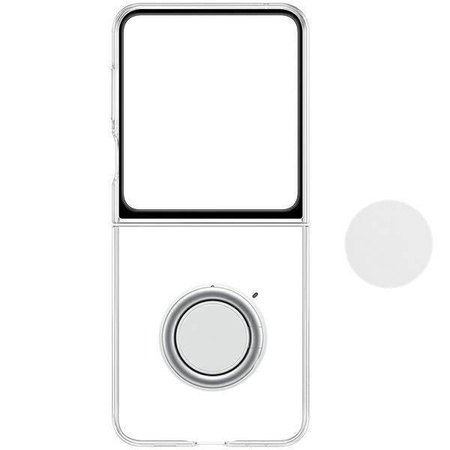 Etui silikonowe Gadget Case do Samsung Galaxy Z Flip 5 - przezroczyste