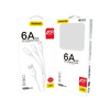 USB-Kabel – USB C / Micro-USB / Lightning 480 Mbit/s 6 A 1,2 m – Weiß