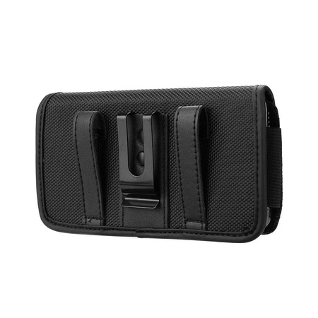 Uniwersalna Kabura POZIOMA do paska OXFORD - Model 3 - do IPHONE 11 / 11 PRO / 12 / 12 PRO / 13 / 13 PRO / SAMSUNG A10 / A41 / A50 / A51 / HUAWEI P30 LITE / P40 / P8 / P9 LITE