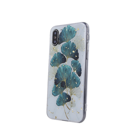 Nakładka Gold Glam do iPhone 15 Pro Max 6,7&quot; listki