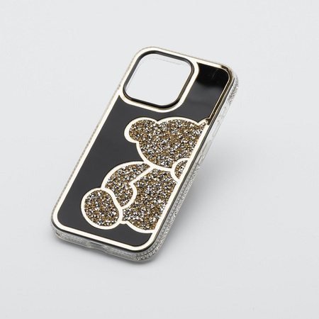 Futerał TEDDY BEAR do IPHONE 17 Pro Max złoty