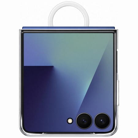 Etui Samsung Ring Case do Galaxy Z Flip7 przezroczysty