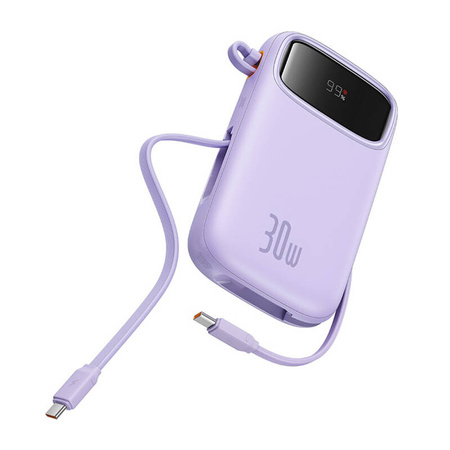 Powerbank Baseus QPow 2 20000mAh 30W 2xUSB-C (fioletowy)