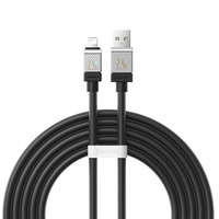 Kabel USB - Lightning 2.4A 1m Baseus CoolPlay - czarny